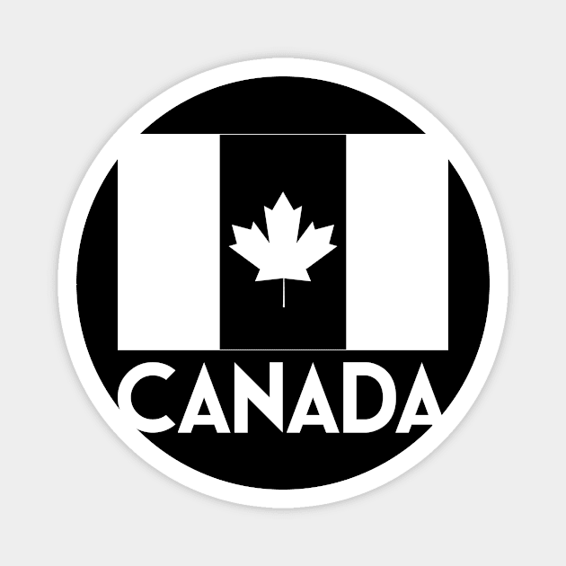 Canada Flag Canadian Magnet by shirtsyoulike